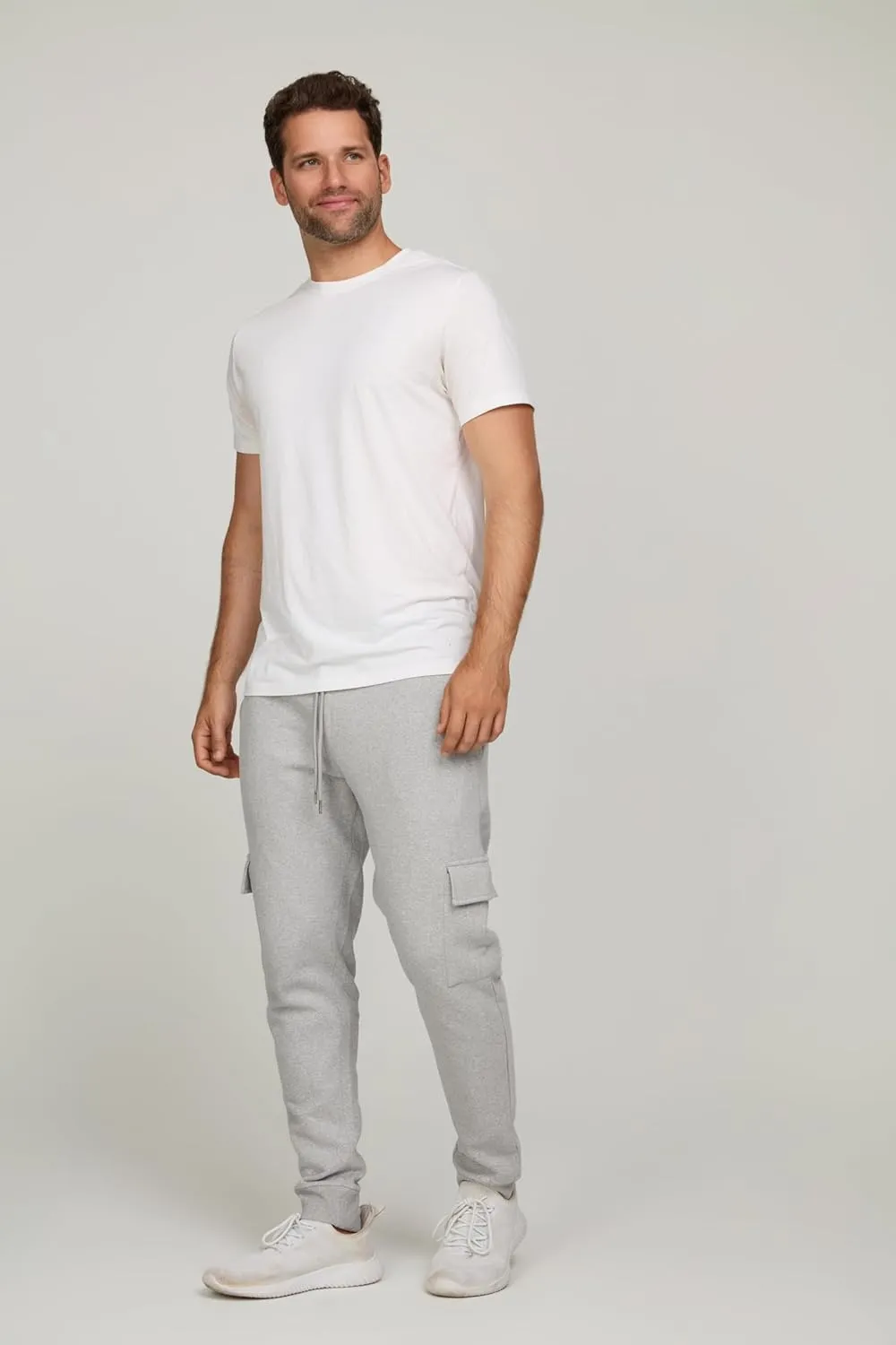 PURE CHAMP Mens 3 Pack Fleece Active Athletic Workout Jogger Sweatpants for Men with Zipper Pocket and Drawstring Size S-3XL