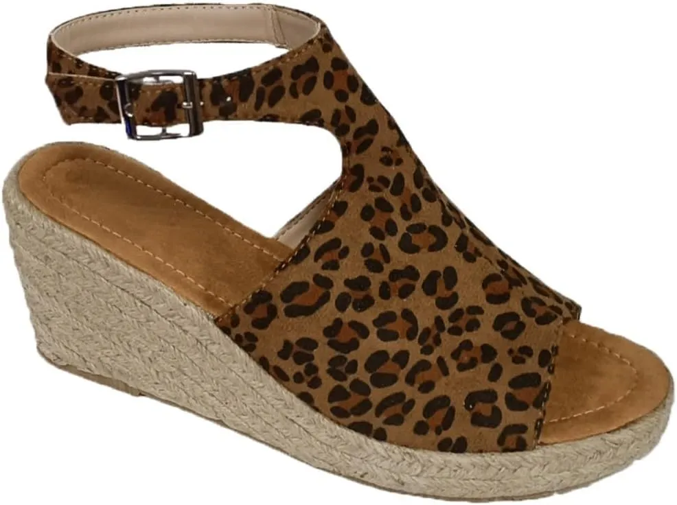 Rattan Sandals Raffia Wedge Espadrilles for Women Slingback Dress Shoes Platform Heel Slip On Casual House Slippers Lightweight Breathable Open Toes Casual Walking Slides Summer Beach Party Vacation