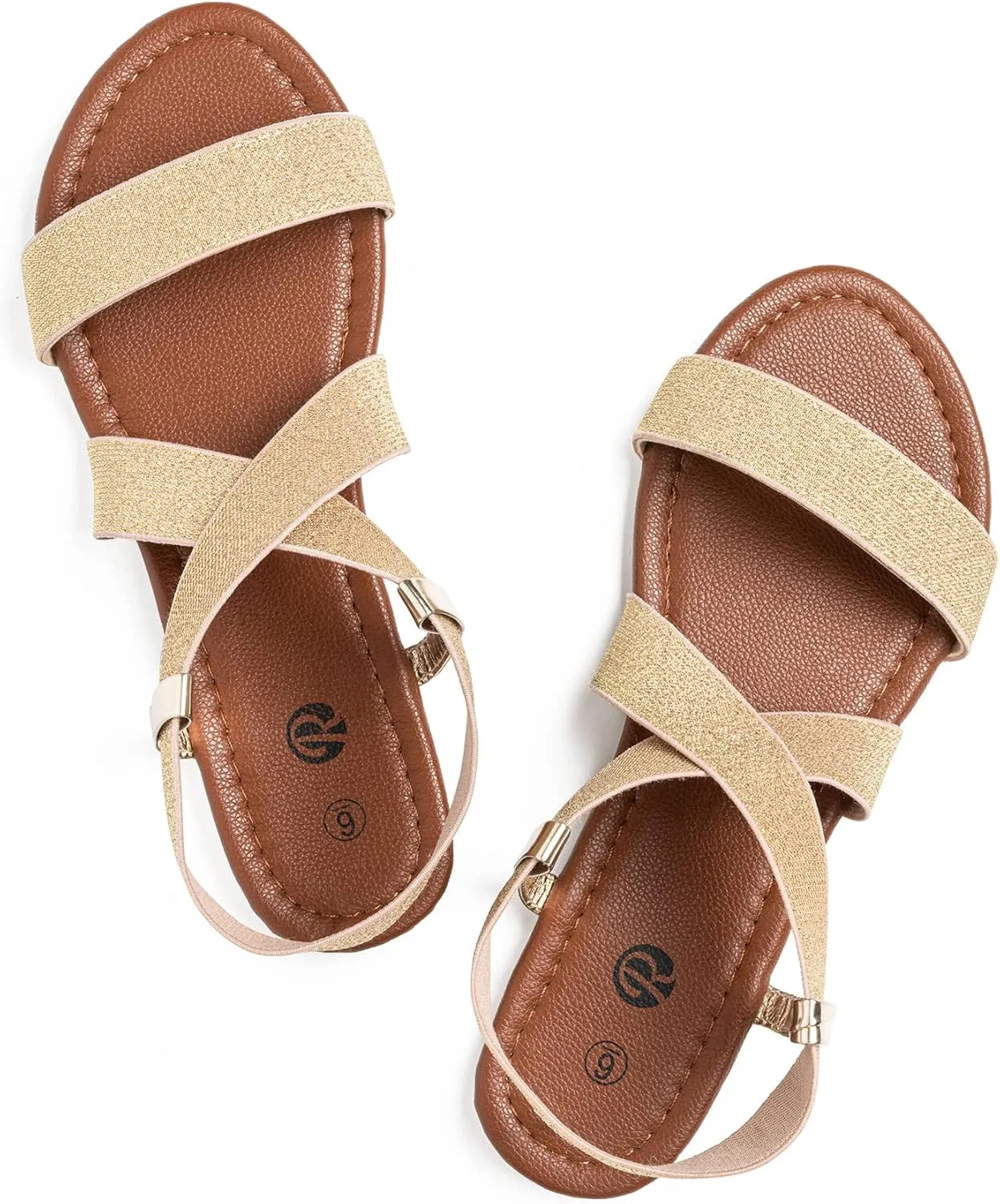 Rekayla Flat Elastic Sandals for Women