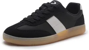 Rihero Women's Fashion Sneakers Comfortable Walking Shoes Casual Lace-Up Non Slip Sneakers
