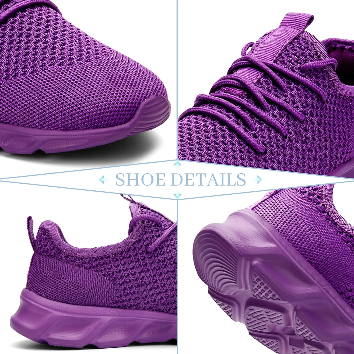 Running Shoes Mens Womens Walking Tennis Gym Sneakers Slip On Comfortable Lightweight Athletic Workout Casual Fashion Sports Shoes