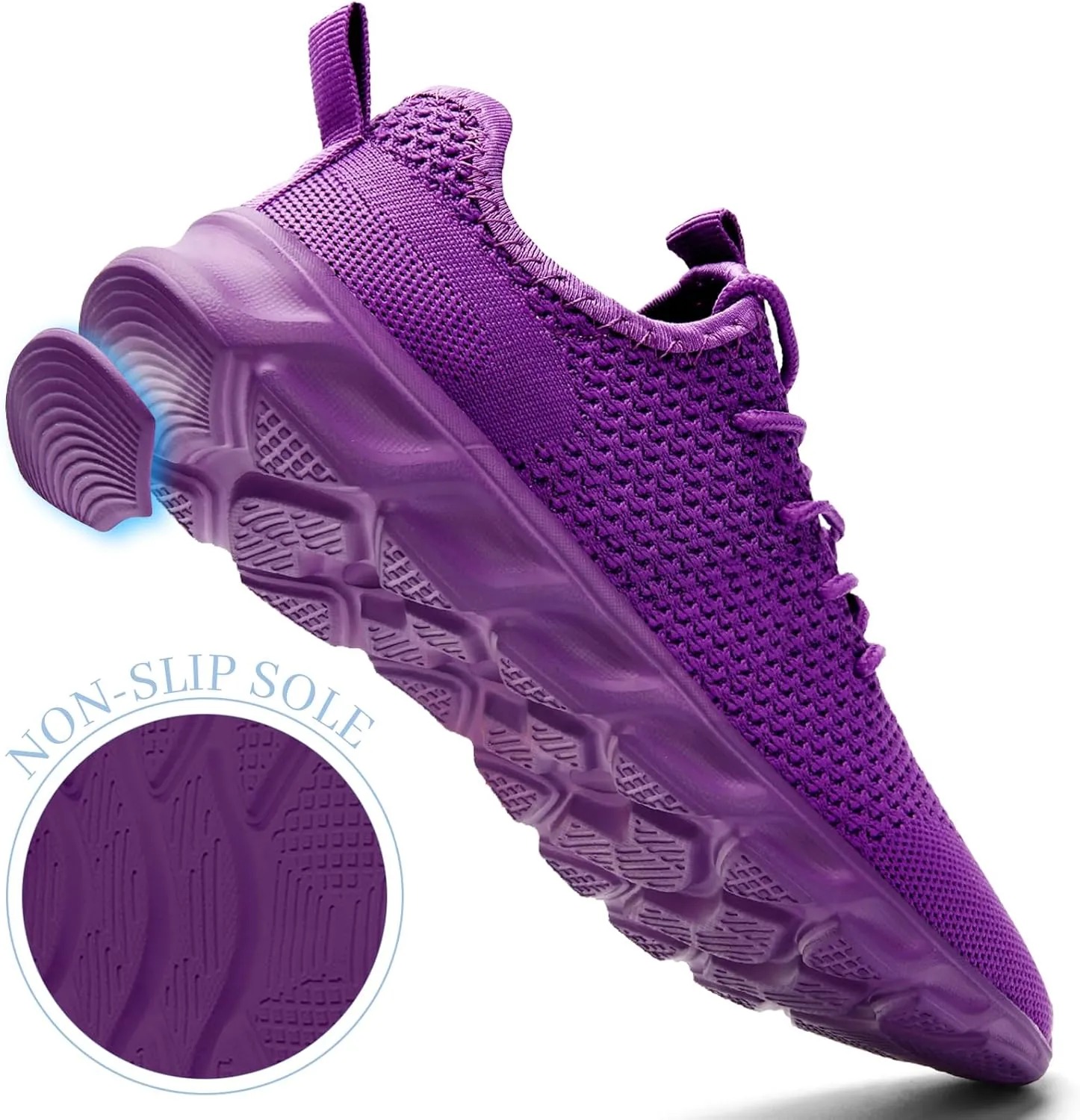 Running Shoes Mens Womens Walking Tennis Gym Sneakers Slip On Comfortable Lightweight Athletic Workout Casual Fashion Sports Shoes