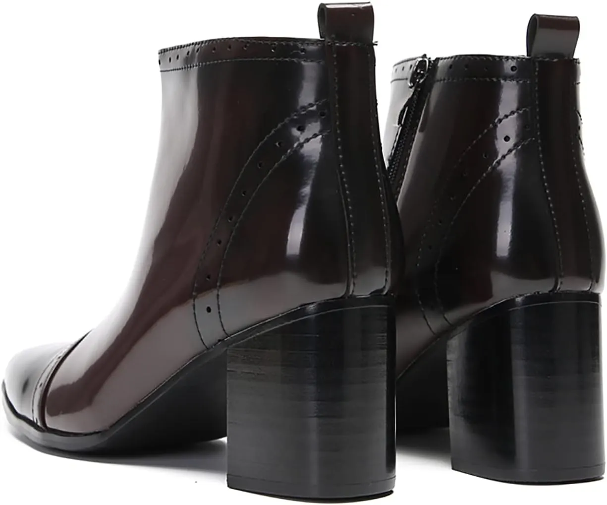 Santimon Mens Chelsea Boots Casual Dress Party Patent Leather Cowboy Boots Zipper On Side Mid Calf Heel Western Boots Fashion Prom Wedding Tuxedo Disoc Ballroom Motorcycle Boots for Men