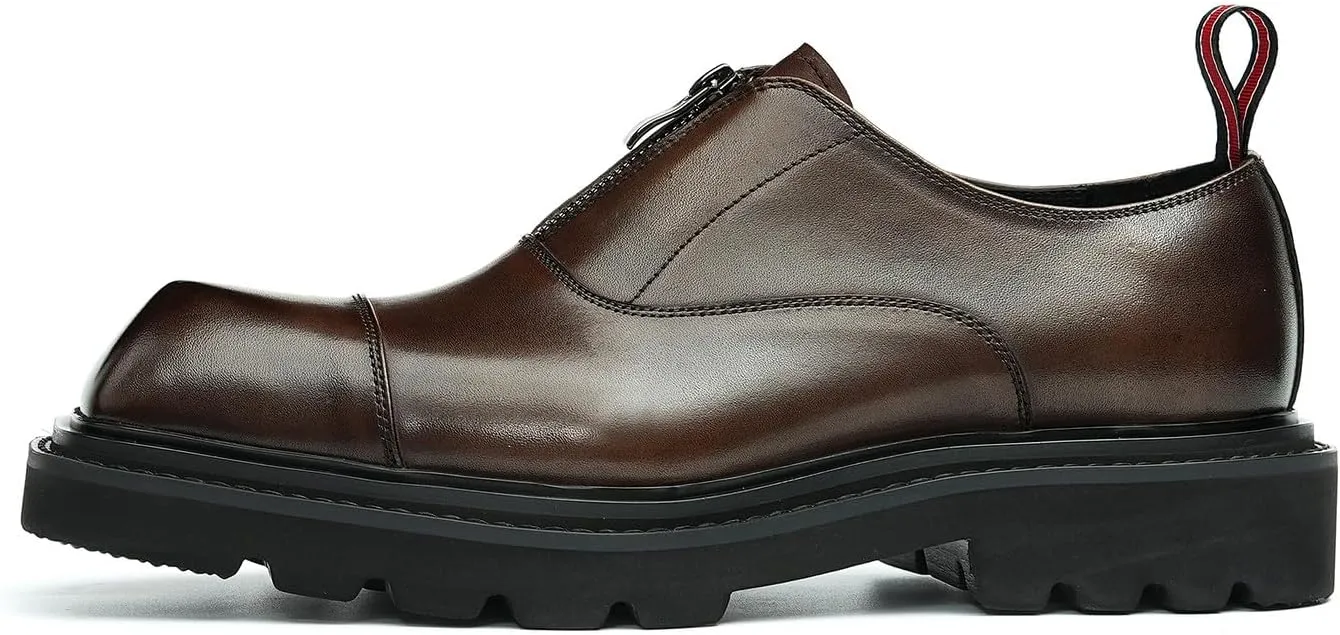 Santimon Men's Loafers Formal Dress Leather Slip On Walking Shoes Business Wedding Casual Fashion Sneakers Summer Shoes for Men
