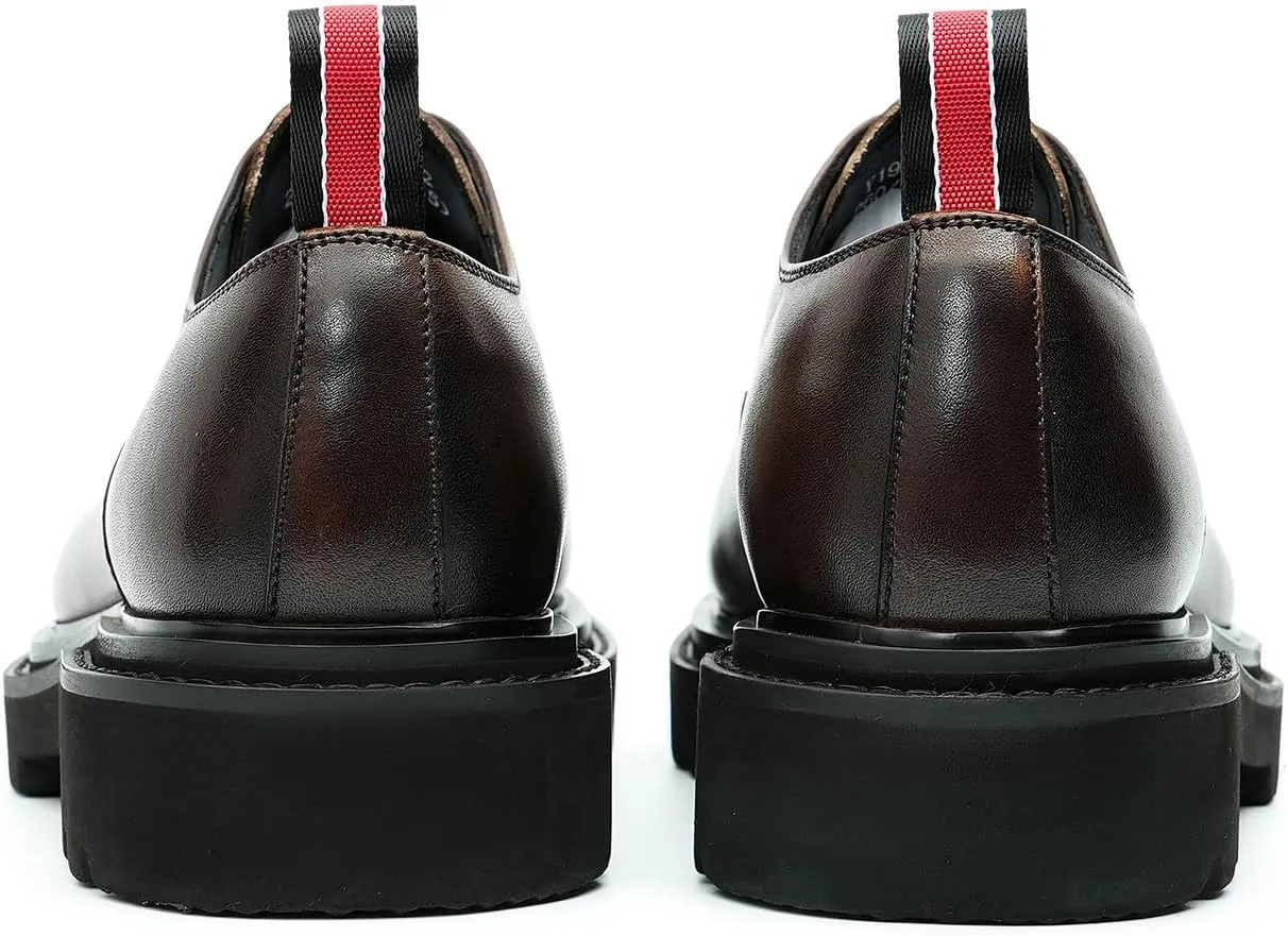 Santimon Men's Loafers Formal Dress Leather Slip On Walking Shoes Business Wedding Casual Fashion Sneakers Summer Shoes for Men