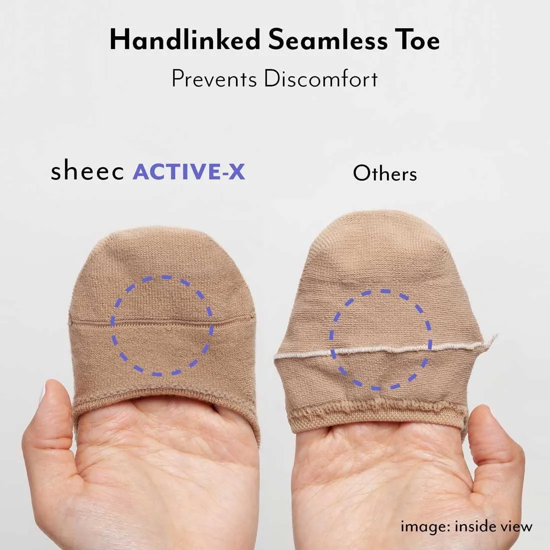 SHEEC Men's No Show Socks–Ultra-Soft Modal, Moisture-Wicking, Non-Slip Heel Grip–Invisible Fit for Sneakers & Boat Shoes