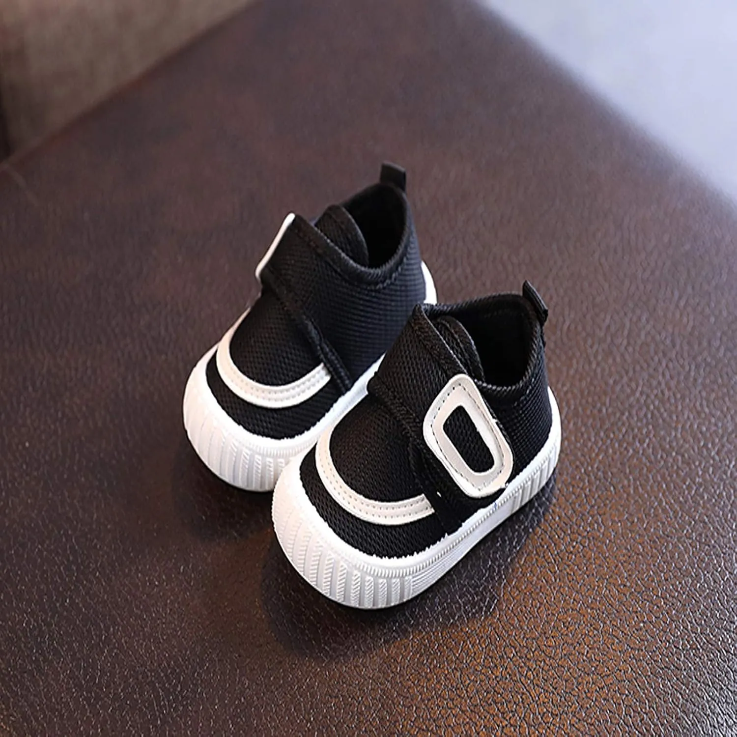 Shoes Boys Wide Sports Shoes Flying Baby Shoes Solid Toddler Mesh Loafers Woven Color Baby Shoes Boy Slip on