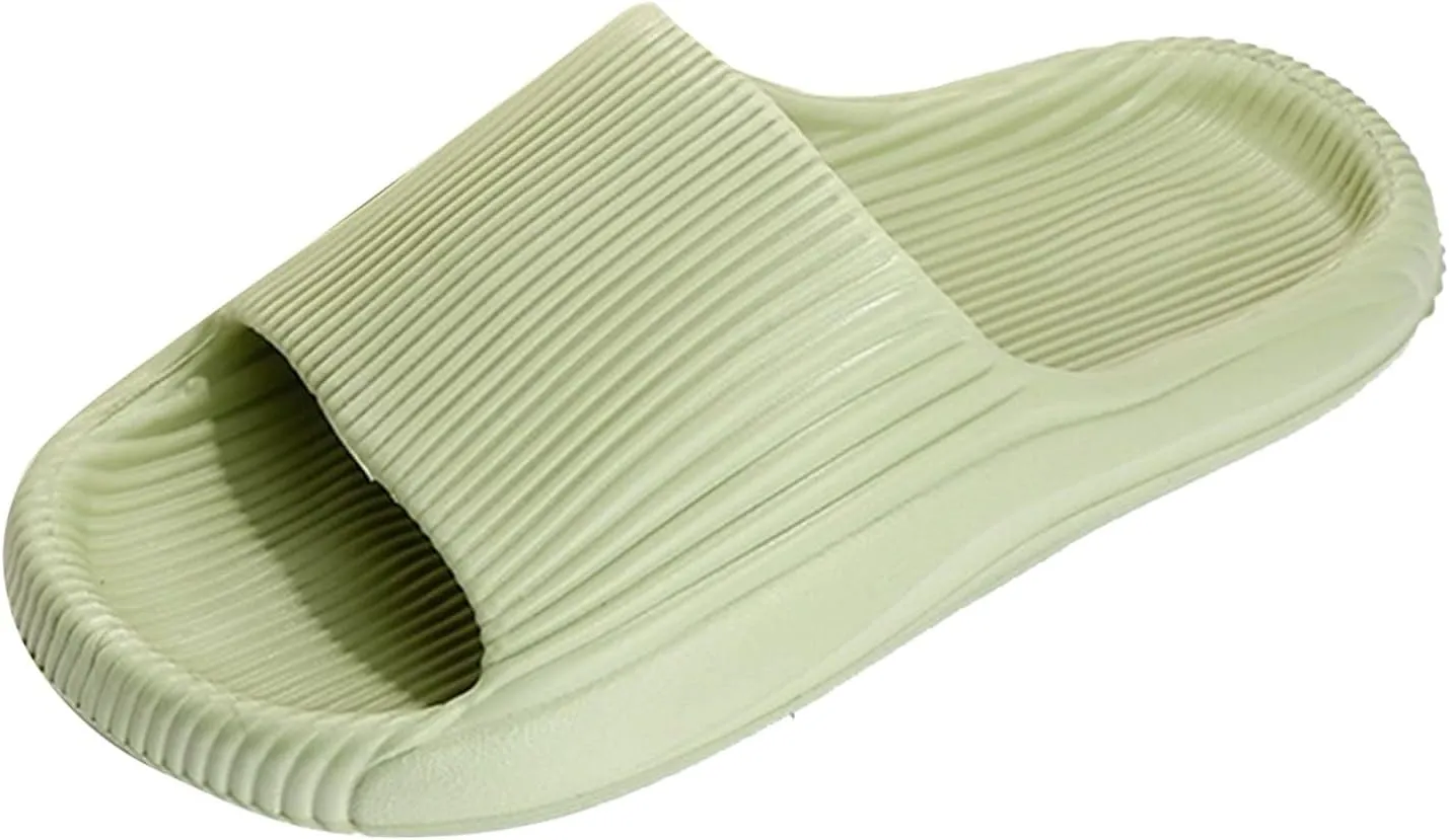 Slides Quick Drying Pool Slipper for Men and Women Indoor Plus Size Slides Bathroom Sandals
