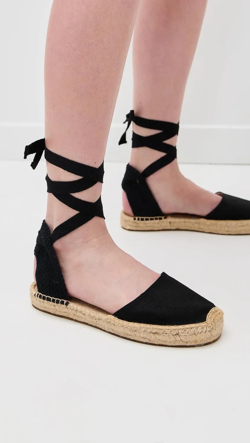 Soludos Women's Lauren Lace Up Espadrilles
