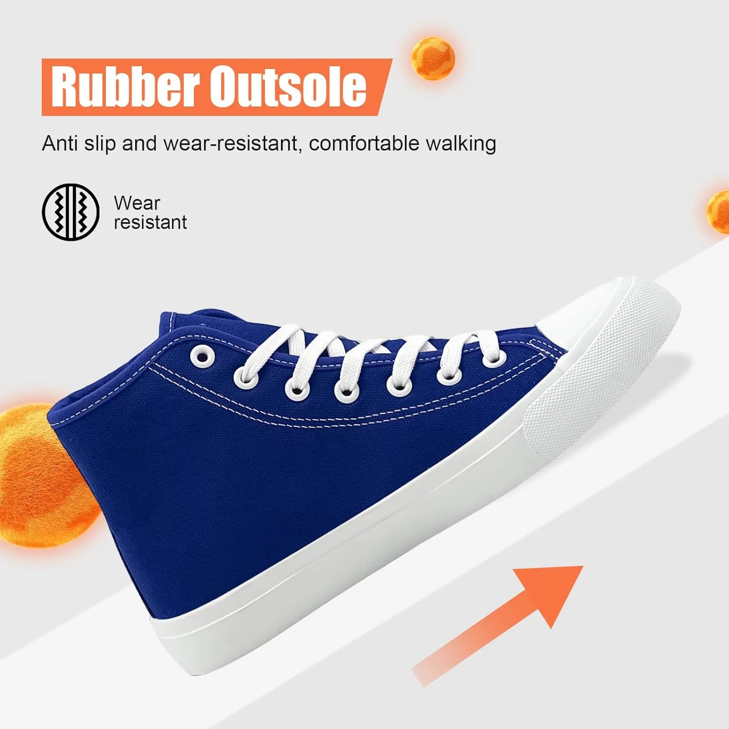 soofylia Womens High Top Canvas Sneakers,Unisex Fashion Lace-up Fuzzy Canvas Shoes,Casual Tennis Walking Shoes for Men