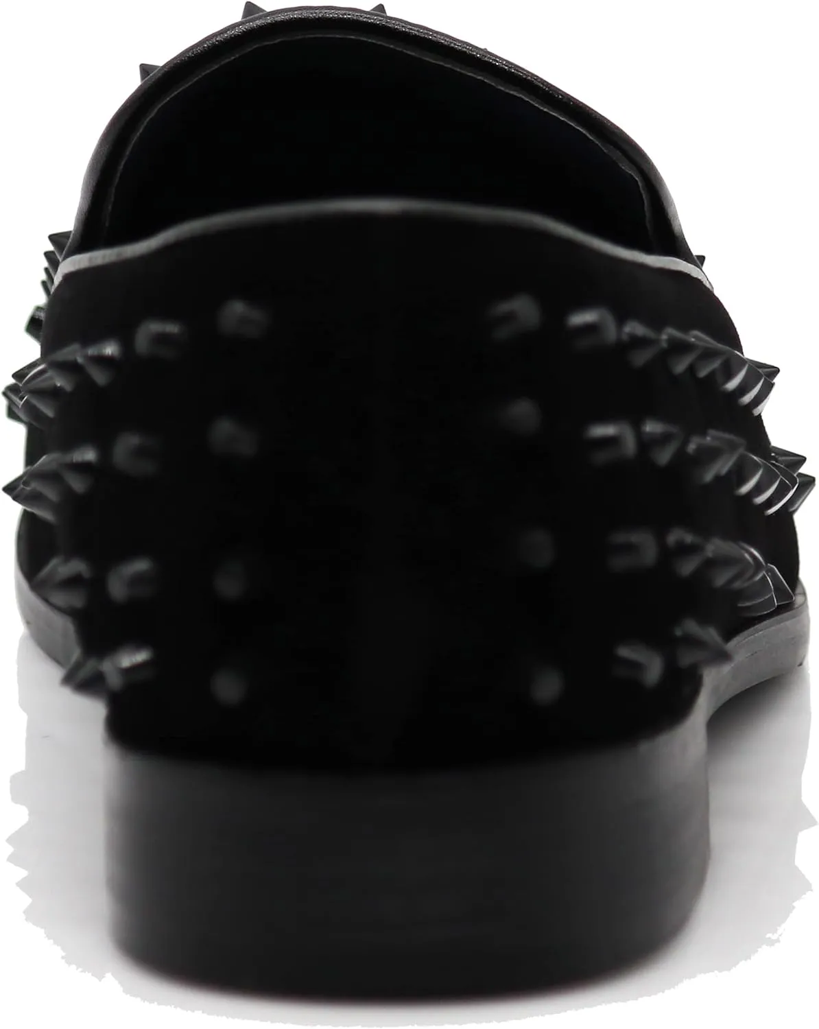 SPK26 Men's Vintage Velvet Rhinestone Designer Dress Loafers Slip On Shoes Classic Tuxedo Dress Shoes