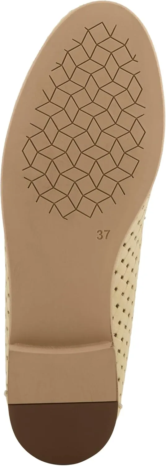 Spring Step Women's Khaza Slip-On Leather Loafers - Perforated Design, Comfortable Fit, Made in Turkey
