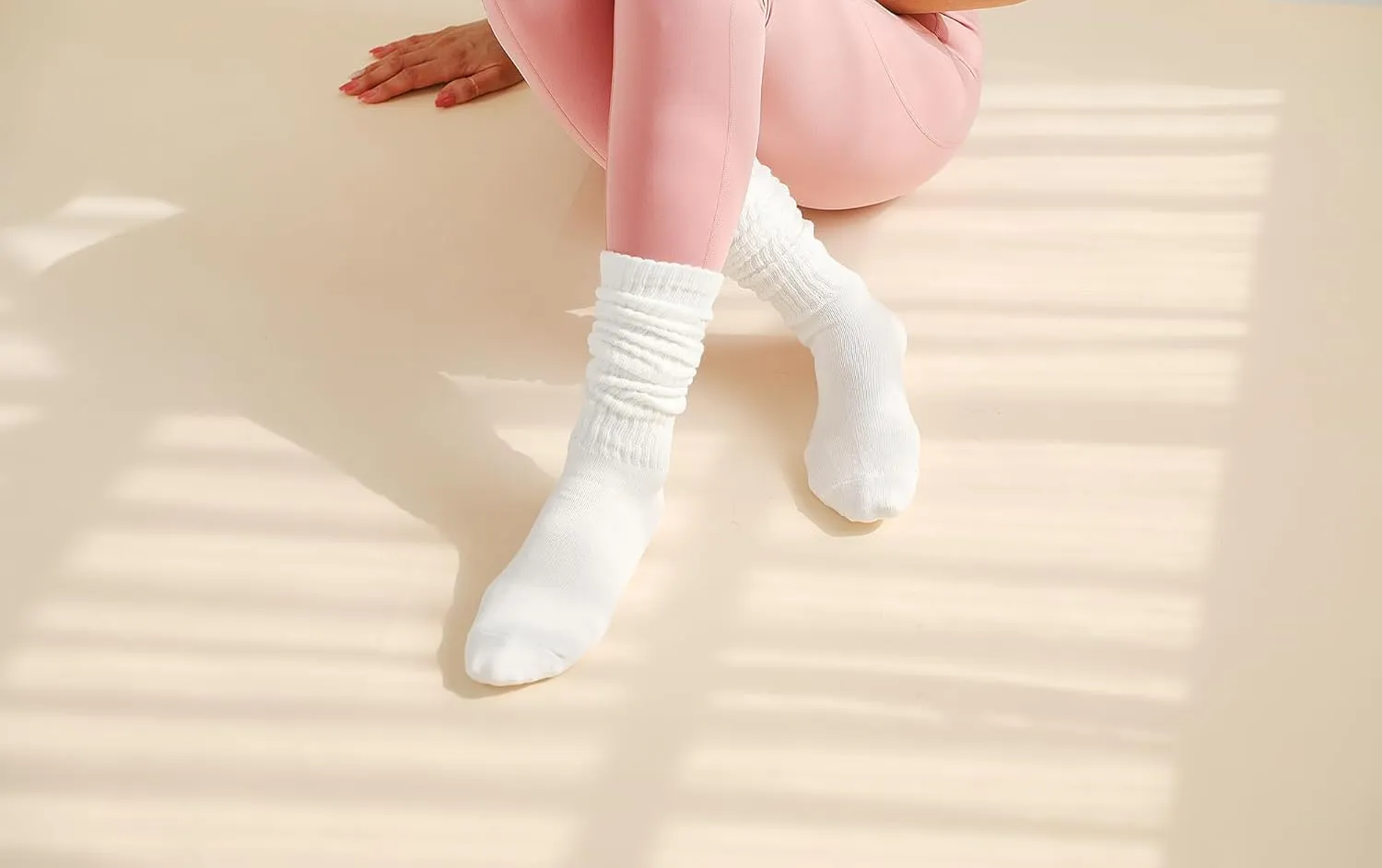 STYLEGAGA Women's Fall Winter Slouch Knit Socks - Slouchy & Scrunch Socks for Women
