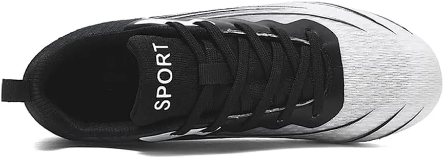 Succttssful Mens Breathable Track and Field Shoes for Jumping - Womens Lightweight Professional Track Race Shoes for Running