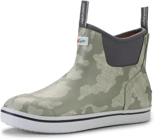 SUREWAY Women's Ankle Fishing Deck Boots for Women,Short Waterproof Neoprene Rubber Rain Boots,Lightweight Garden Work Shoes for Women,Upgraded Slip Resistant,Durable Comfortable