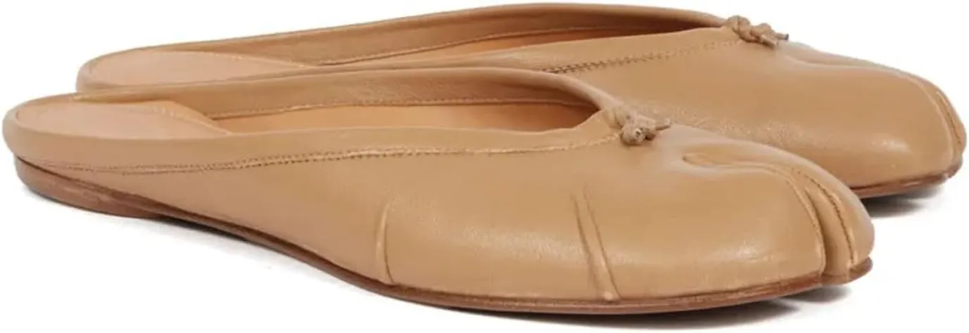 Tabi Shoes Women Split Toe Mules Comfort Casual Work Shoes for Women Office 2025 Spring