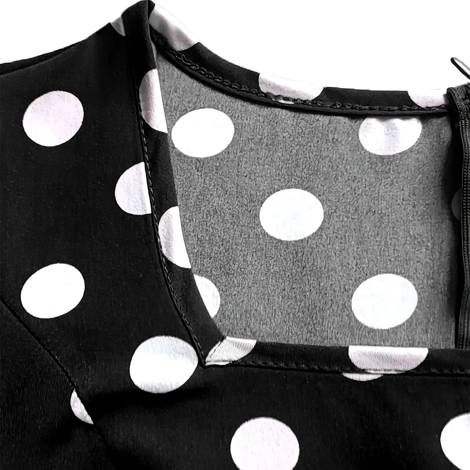 Tea Party Dress for Women 1950S 1960S Vintage Short Prom Summer Polka Dot Cocktail Swing Retro 50'S Style Dresses