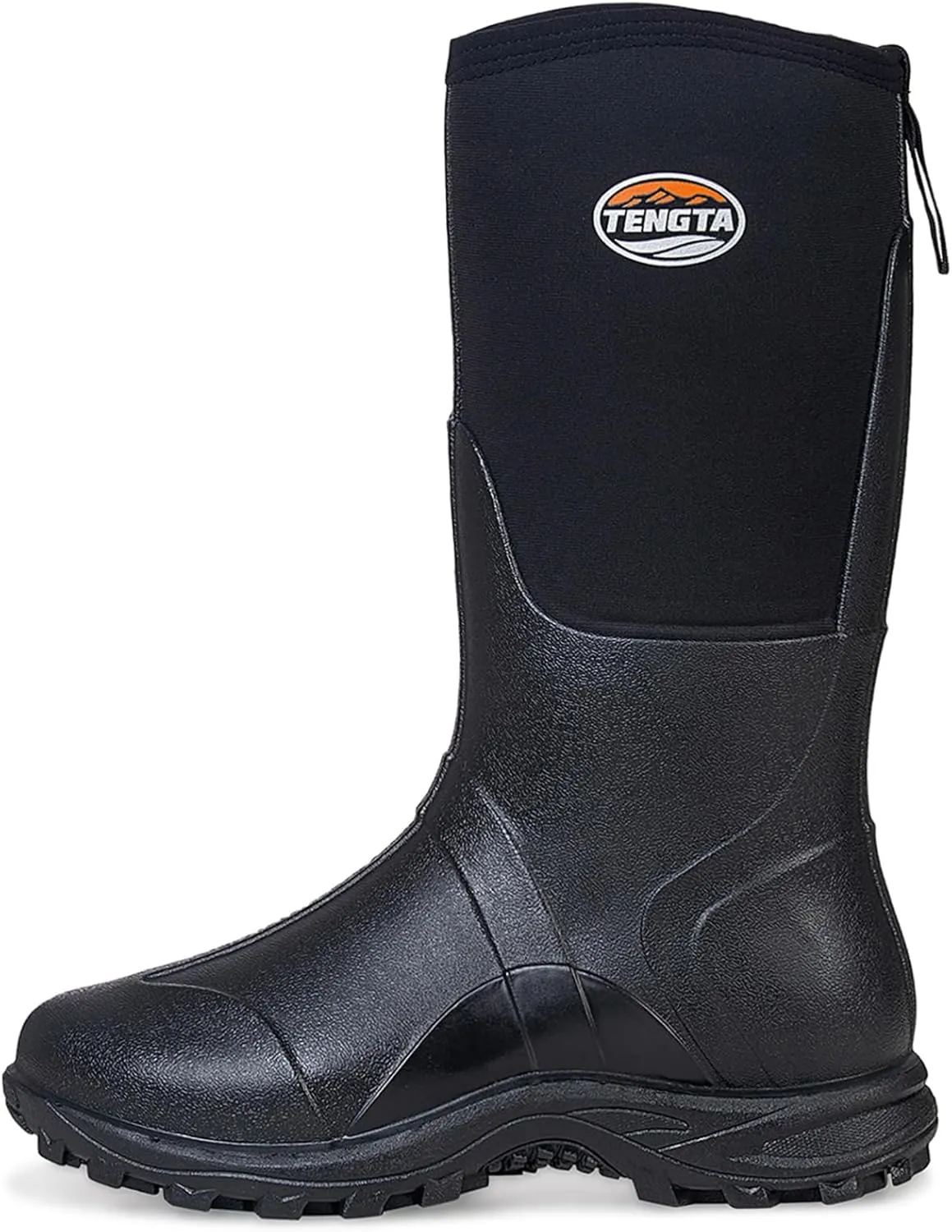 TENGTA Narrow Fit Waterproof Rubber Rain Boots for Men and Women - Durable 6mm Neoprene Insulated, Ideal for Hunting, Farming & Outdoor Work