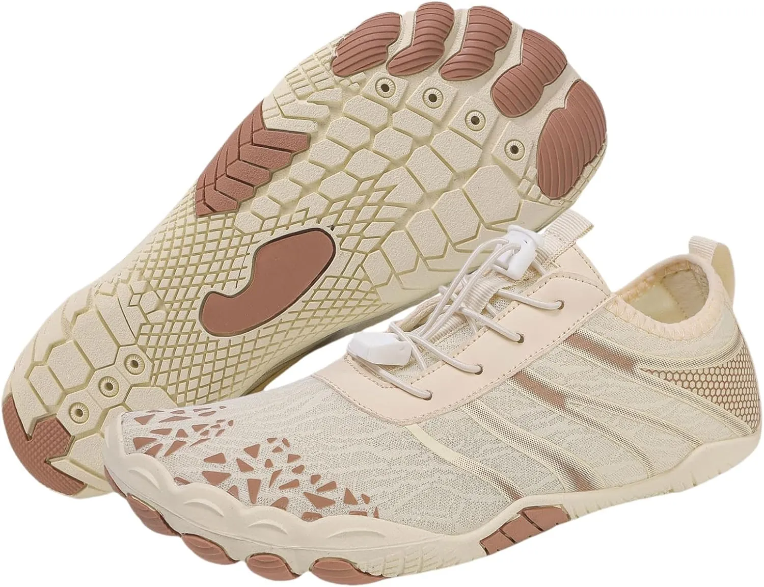 Thatrich Grounded Footwear for Women Men Wide Toe Box Sneakers Waterproof Hiking Running Shoe Non Slip Barefoot Shoes Quick Dry Athletic Running Sports Walking Spring Summer Beach Wear Unisex Sneaker