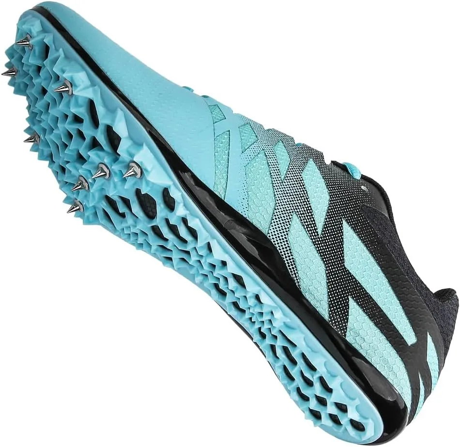 THESTRON Men Women Kids Track and Field Shoes Professional 8 Spikes Running Racing Sneakers Breathable Lightweight Sprinting Shoes