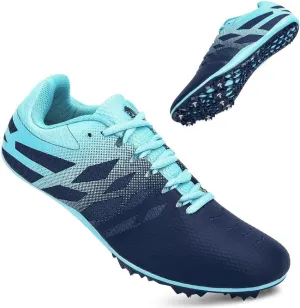 THESTRON Men Women Kids Track and Field Shoes Professional 8 Spikes Running Racing Sneakers Breathable Lightweight Sprinting Shoes