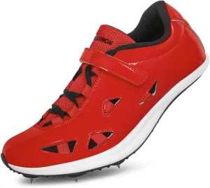 THESTRON New Track Spikes Shoes Men Women Kids Track and Fields Sneakers Athletics Spikes Sprint Shoes Professional Track Running Racing Shoes Youth Jumping Sneakers with Spikes