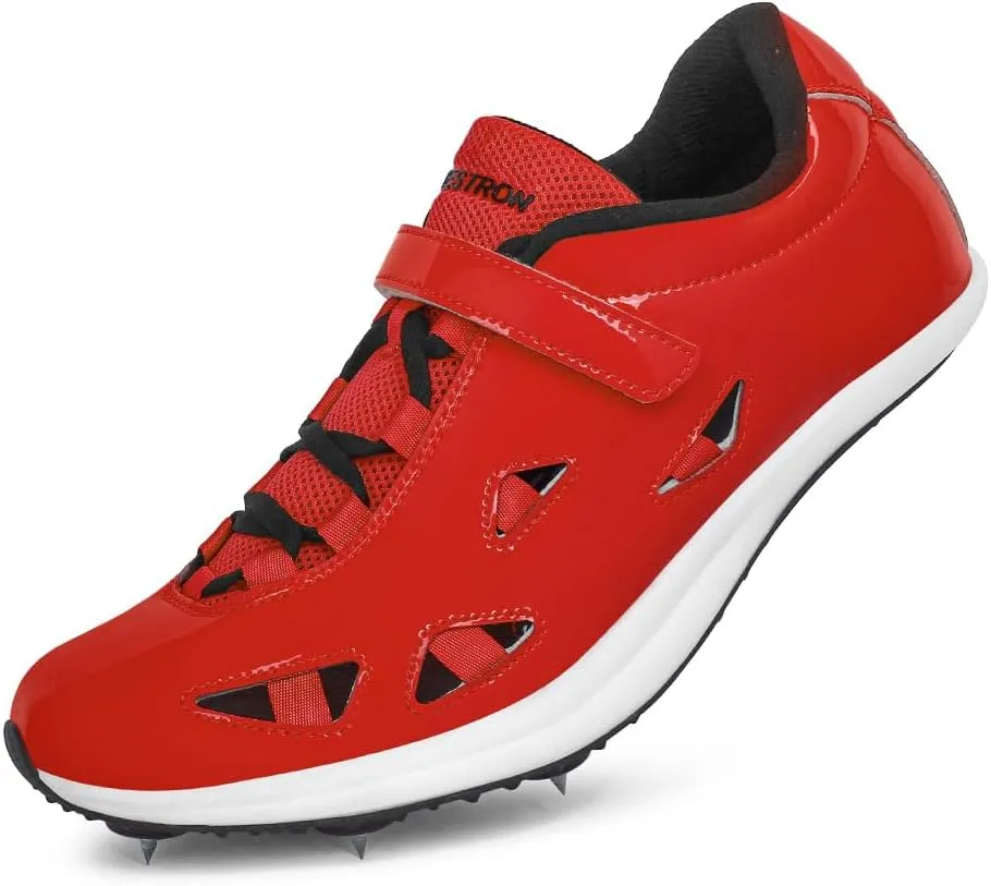 THESTRON New Track Spikes Shoes Men Women Kids Track and Fields Sneakers Athletics Spikes Sprint Shoes Professional Track Running Racing Shoes Youth Jumping Sneakers with Spikes