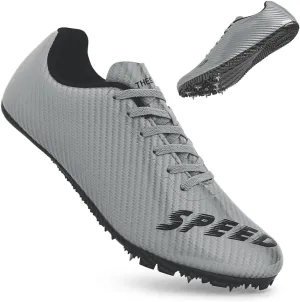 THESTRON Unisex Track Spikes Running Sprint Shoes Track & Field Shoes for Men Women Kids Cool Racing Running Sneakers