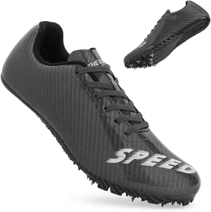 THESTRON Unisex Track Spikes Running Sprint Shoes Track & Field Shoes for Men Women Kids Cool Racing Running Sneakers