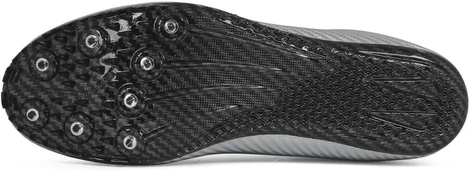 THESTRON Unisex Track Spikes Running Sprint Shoes Track & Field Shoes for Men Women Kids Cool Racing Running Sneakers
