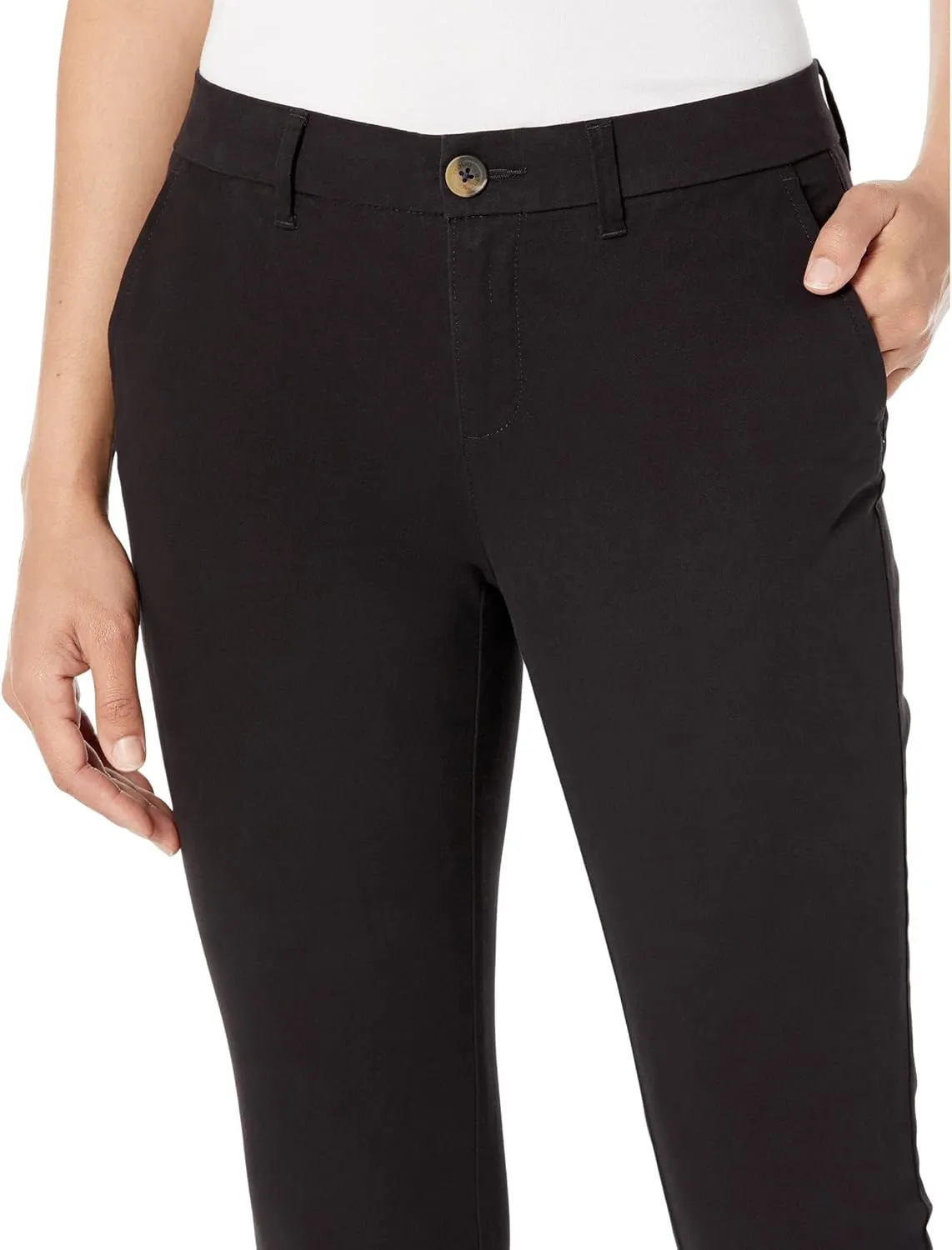 Tommy Hilfiger Women's Hampton Chino Pants – Lightweight Pants With Relaxed Fit