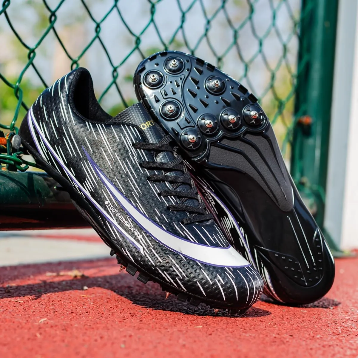 Track & Field Shoes for Men Women Spikes Sneakers Track Race Jumping Sneakers Professional Sprint Running Nail Spikes Shoes