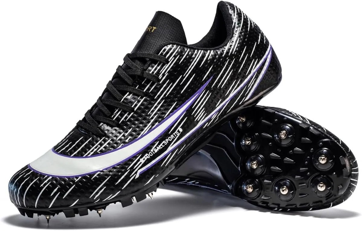 Track & Field Shoes for Men Women Spikes Sneakers Track Race Jumping Sneakers Professional Sprint Running Nail Spikes Shoes