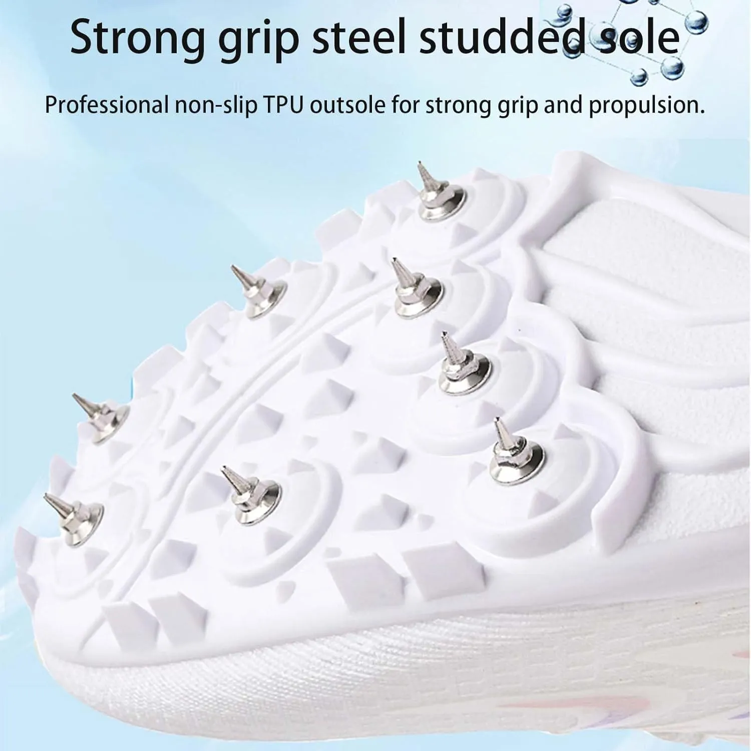 Track and Field Shoes for Women with Spikes Running Racing Shoes Cross Jumping Sprint Sneakers for Boys and Girls Kids