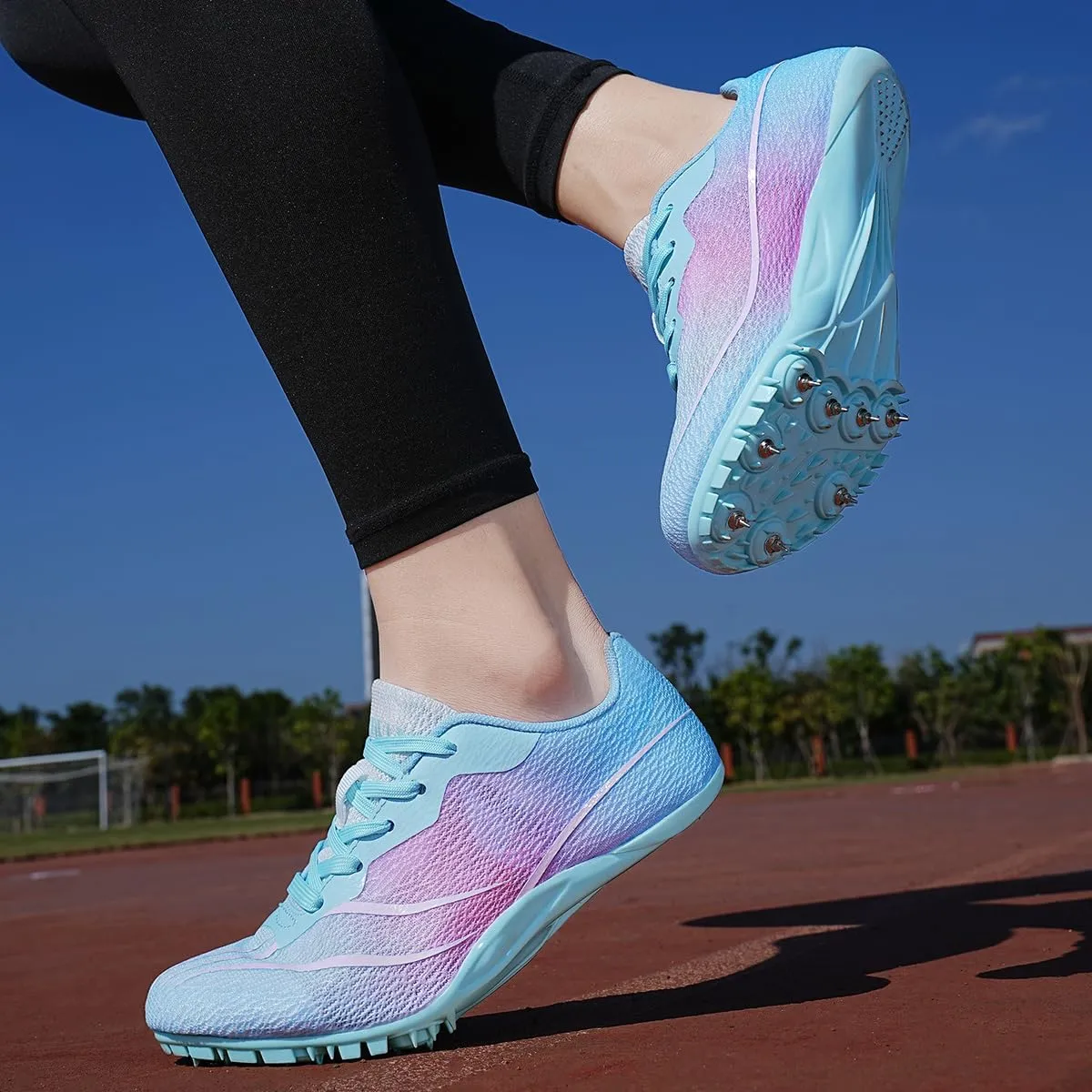 Track and Field Shoes Men Women Kids Spikes Shoess Boys Racing Shoes Girls Jumping Sneakers