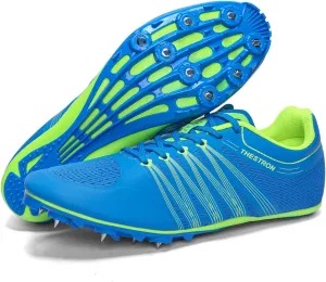 Track and Field Shoes Men Women Kids Spikes Sneakers Track Race Jumping Sneakers Girls Professional Running Nail Spikes Shoes Boys