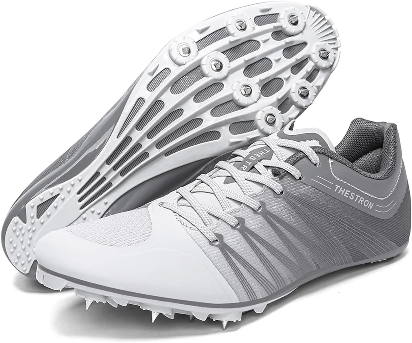 Track and Field Shoes Men Women Kids Spikes Sneakers Track Race Jumping Sneakers Girls Professional Running Nail Spikes Shoes Boys