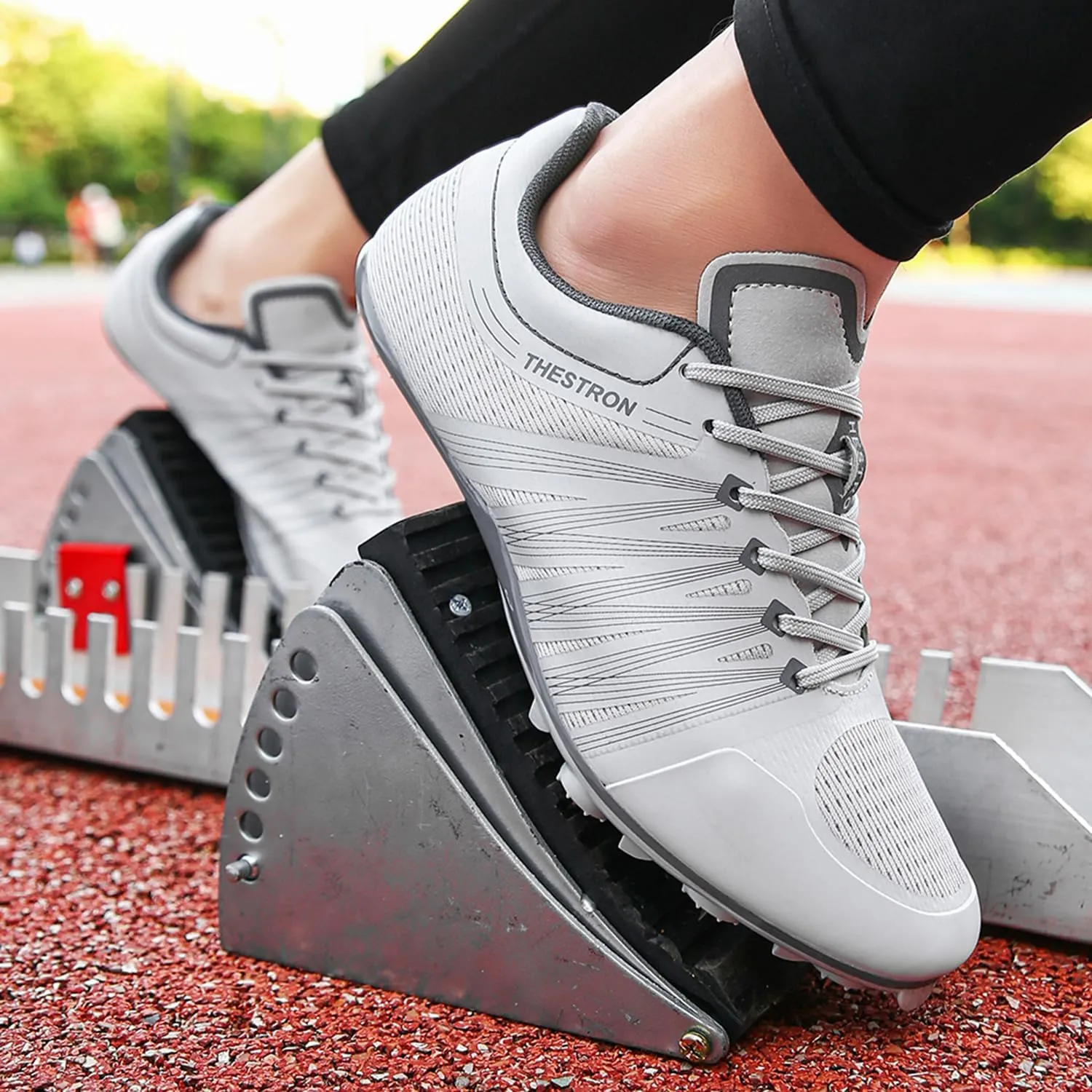 Track and Field Shoes Men Women Kids Spikes Sneakers Track Race Jumping Sneakers Girls Professional Running Nail Spikes Shoes Boys