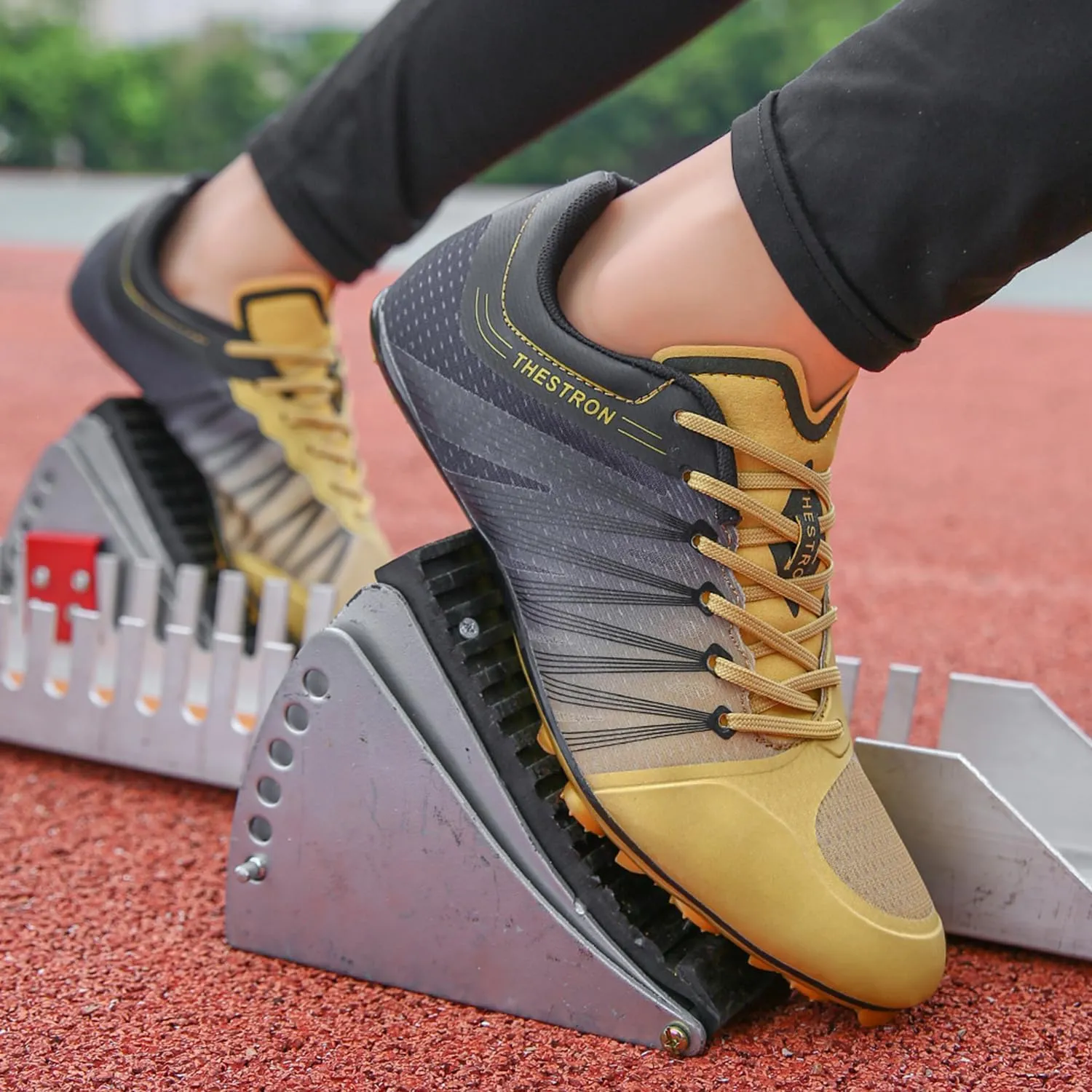 Track and Field Shoes Men Women Kids Spikes Sneakers Track Race Jumping Sneakers Girls Professional Running Nail Spikes Shoes Boys