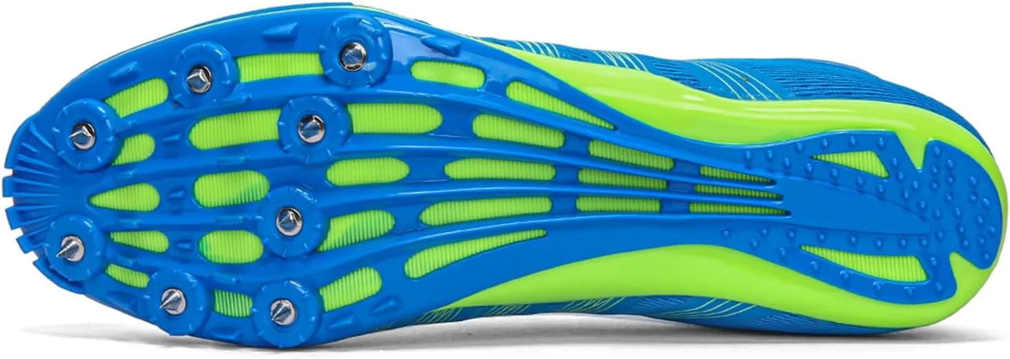 Track and Field Shoes Men Women Kids Spikes Sneakers Track Race Jumping Sneakers Girls Professional Running Nail Spikes Shoes Boys