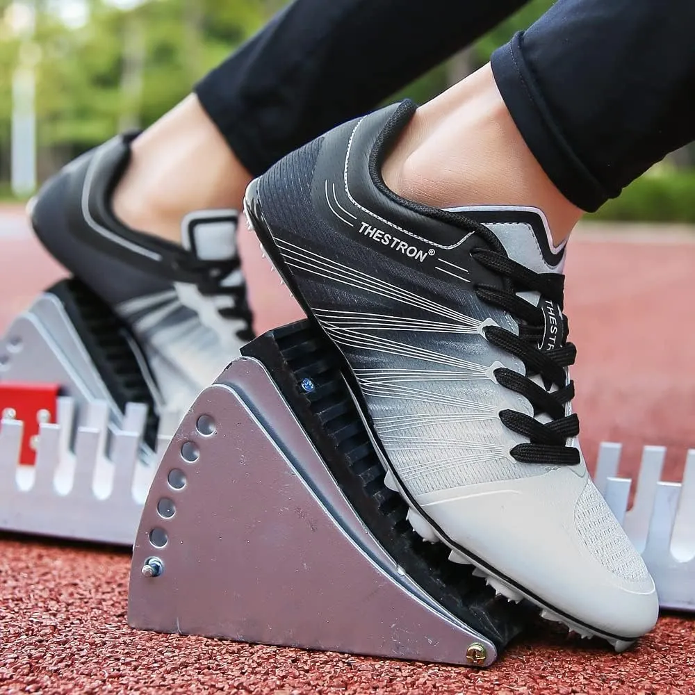 Track and Field Shoes Men Women Kids Spikes Sneakers Track Race Jumping Sneakers Girls Professional Running Nail Spikes Shoes Boys