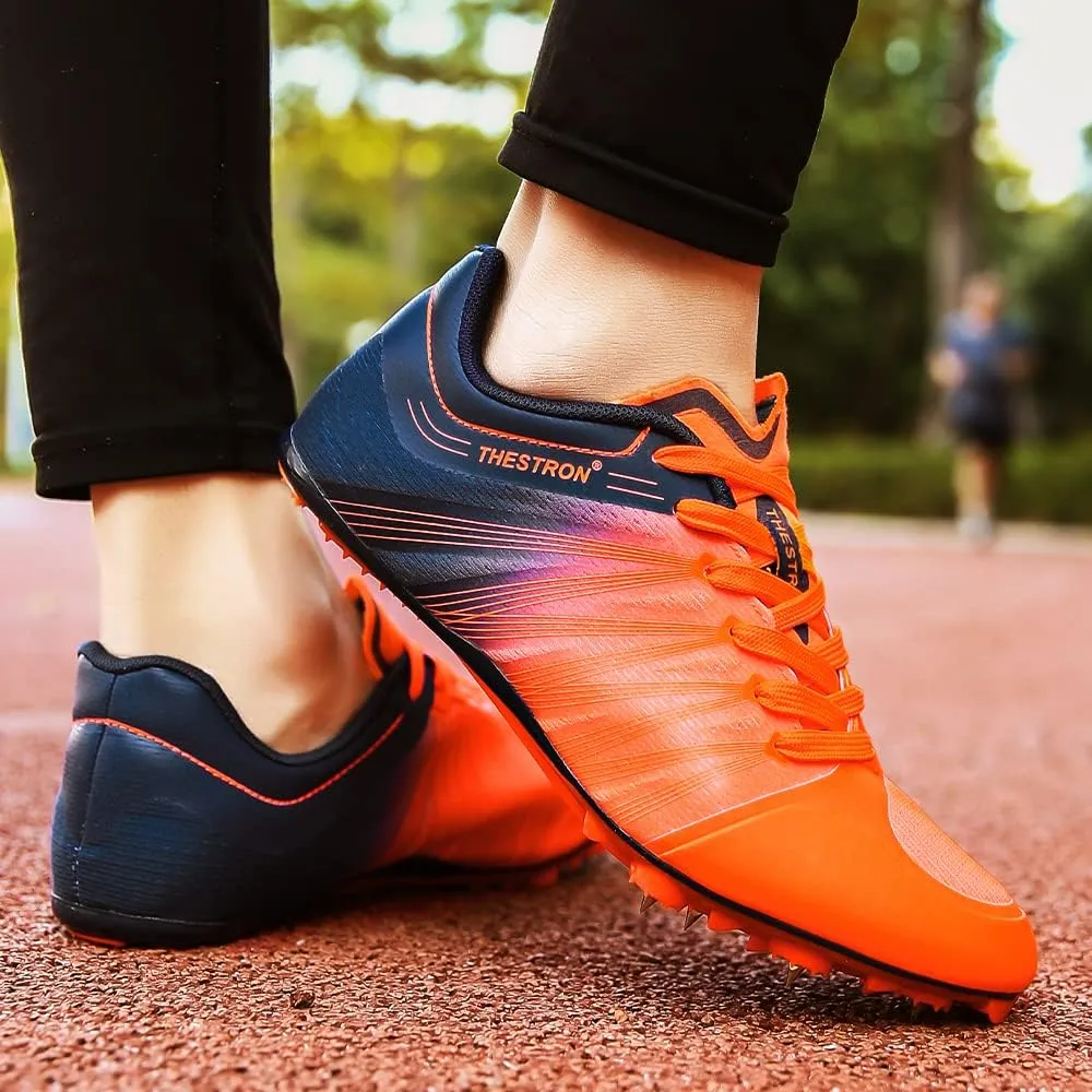 Track and Field Shoes Men Women Kids Spikes Sneakers Track Race Jumping Sneakers Girls Professional Running Nail Spikes Shoes Boys