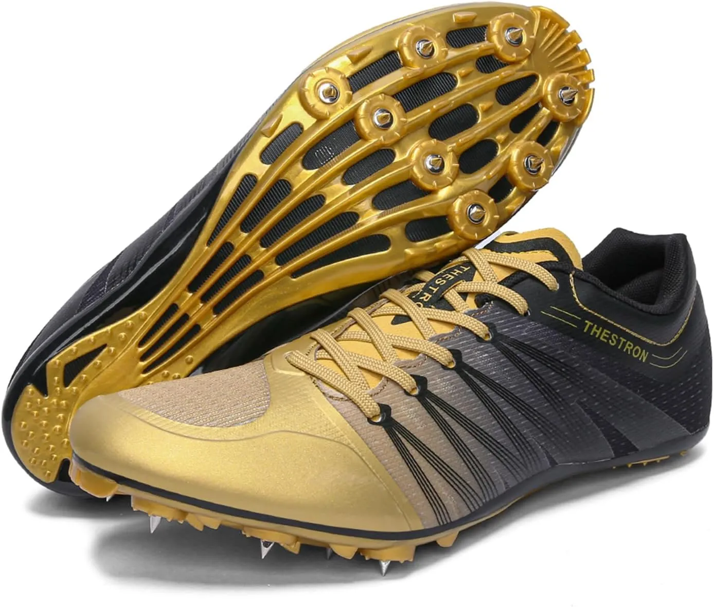 Track and Field Shoes Men Women Kids Spikes Sneakers Track Race Jumping Sneakers Girls Professional Running Nail Spikes Shoes Boys
