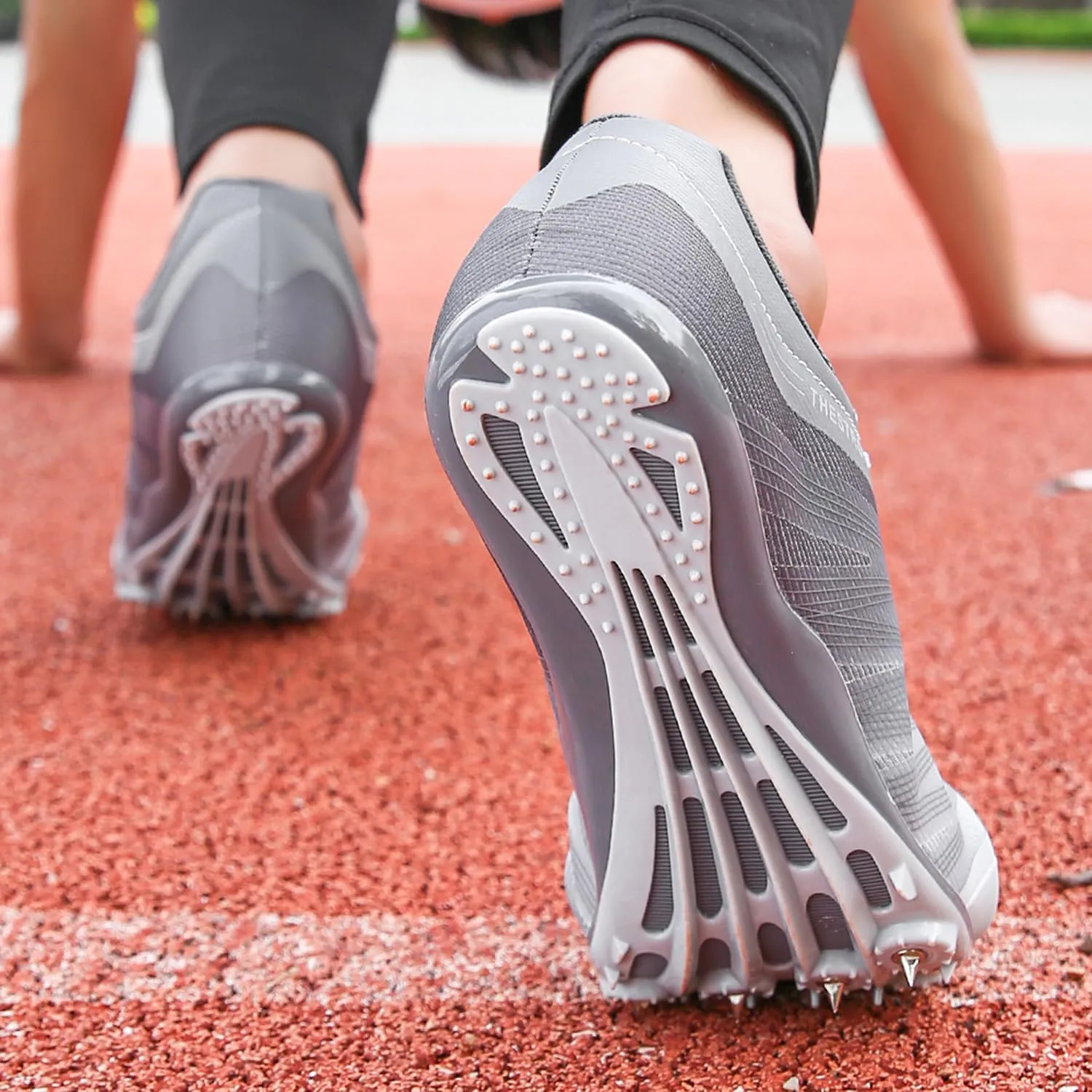 Track and Field Shoes Men Women Kids Spikes Sneakers Track Race Jumping Sneakers Girls Professional Running Nail Spikes Shoes Boys