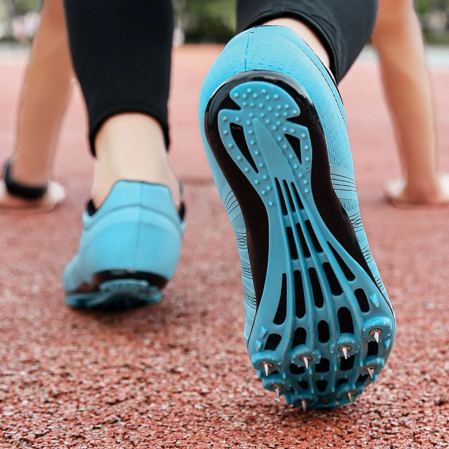 Track and Field Shoes Men Women Kids Spikes Sneakers Track Race Jumping Sneakers Girls Professional Running Nail Spikes Shoes Boys