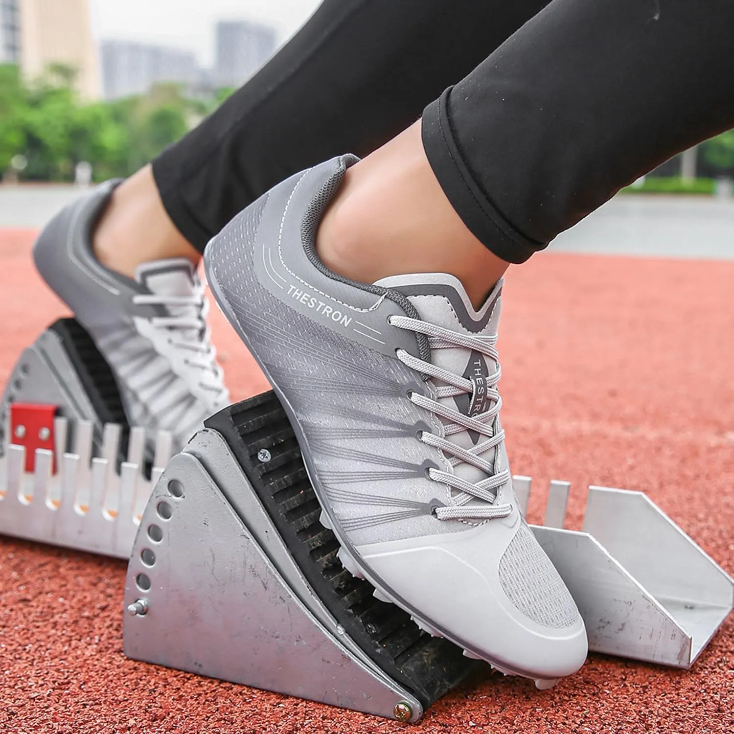 Track and Field Shoes Men Women Kids Spikes Sneakers Track Race Jumping Sneakers Girls Professional Running Nail Spikes Shoes Boys
