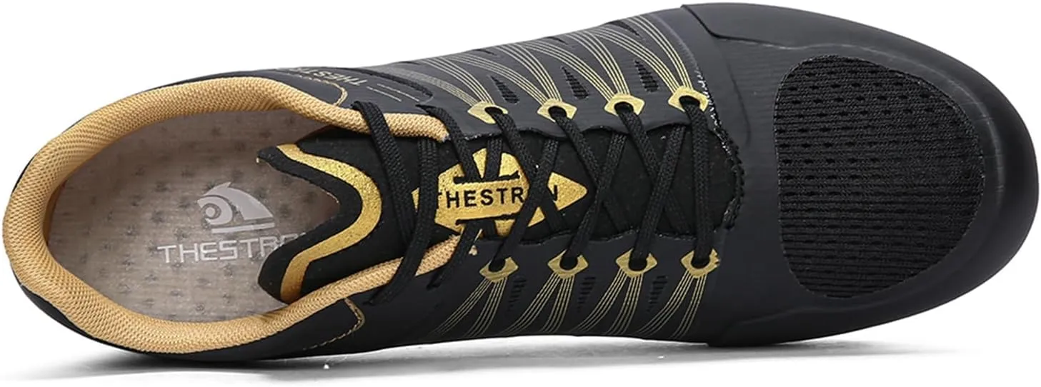 Track and Field Shoes Men Women Kids Spikes Sneakers Track Race Jumping Sneakers Girls Professional Running Nail Spikes Shoes Boys