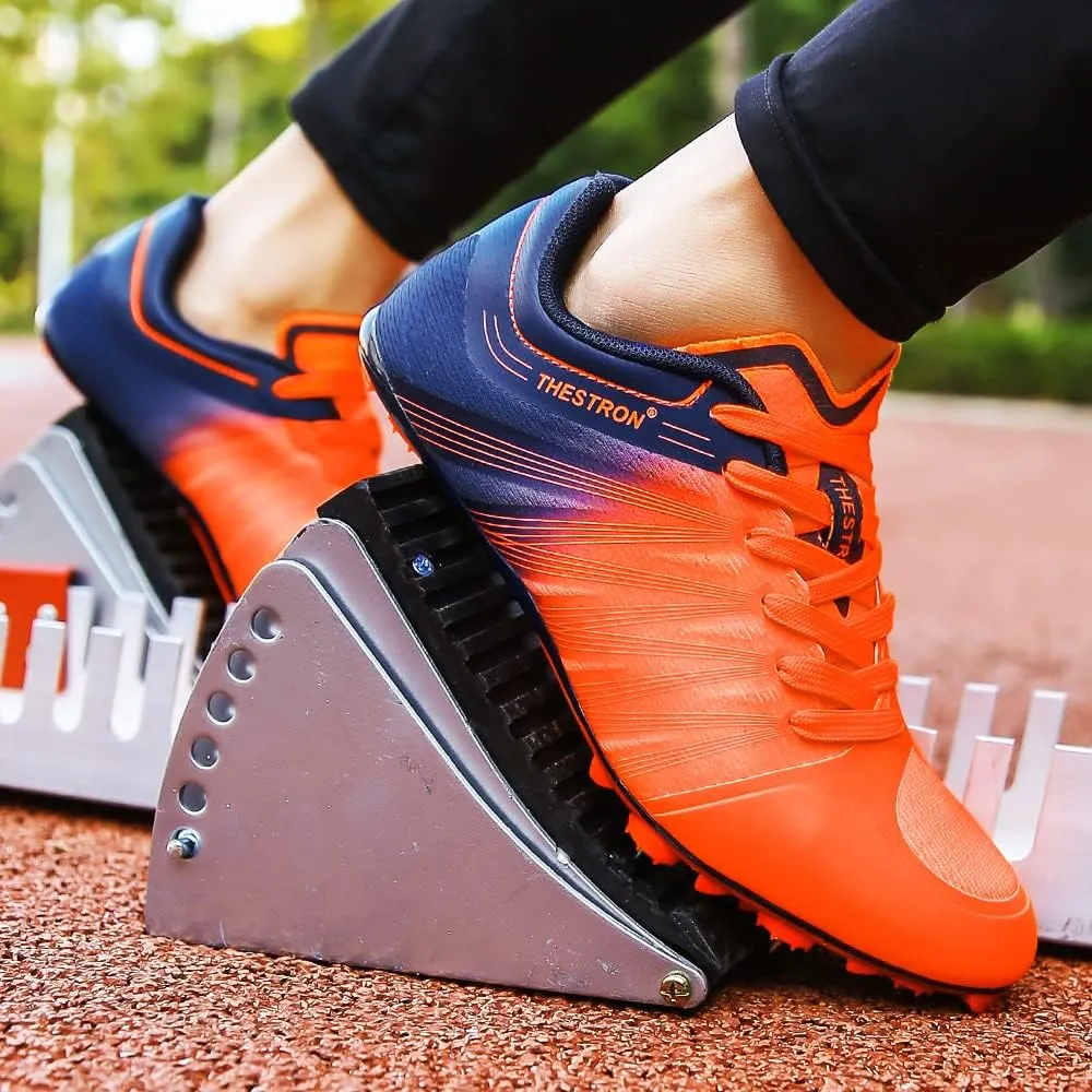 Track and Field Shoes Men Women Kids Spikes Sneakers Track Race Jumping Sneakers Girls Professional Running Nail Spikes Shoes Boys