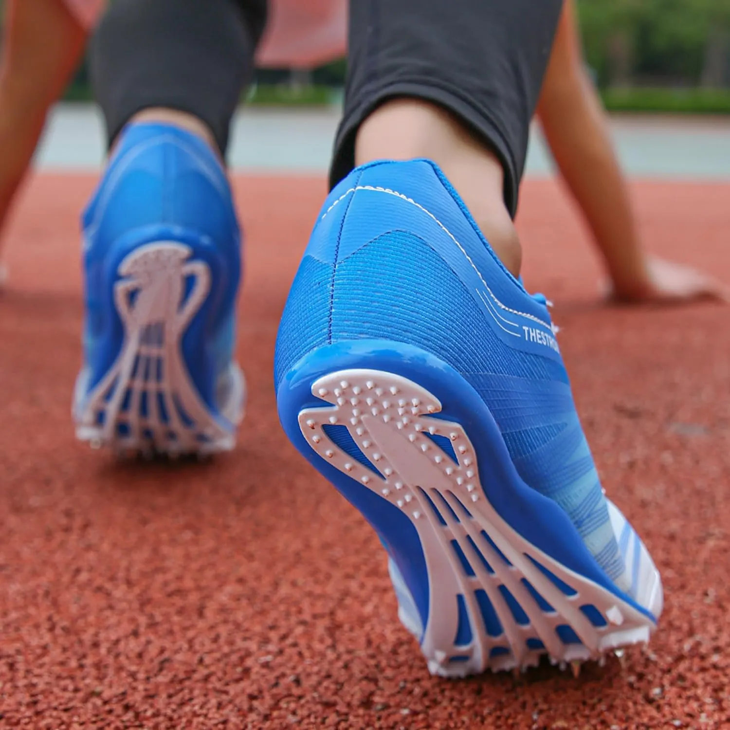 Track and Field Shoes Men Women Kids Spikes Sneakers Track Race Jumping Sneakers Girls Professional Running Nail Spikes Shoes Boys