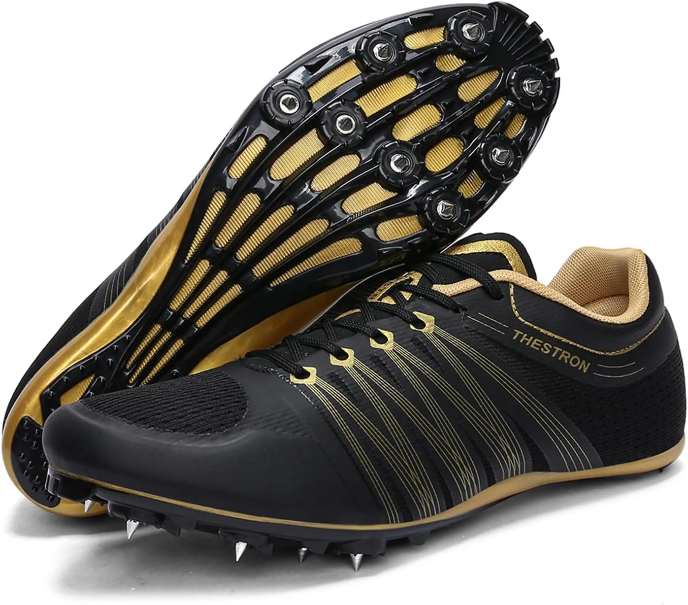 Track and Field Shoes Men Women Kids Spikes Sneakers Track Race Jumping Sneakers Girls Professional Running Nail Spikes Shoes Boys